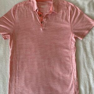 BKE Men's Salmon Polo Shirt, size L